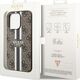 Guess Etui Guess GUHMP14XP4RPSW Apple iPhone 14 Pro Max brązowy/brown hardcase 4G Printed Stripes MagSafe