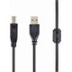 Kabel USB Cablexpert USB-A - USB-B 1.5 m Czarny (CCFB-USB2-AMBM-1.5M)