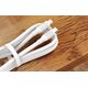 Kabel USB Foneng USB-A - Lightning 1 m Biały (X80 Type-C to iPhone)