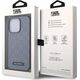Karl Lagerfeld Etui Karl Lagerfeld KLHCP14LSACKLHPG Apple iPhone 14 Pro srebrny/silver hardcase Saffiano Monogram Chain