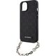 Karl Lagerfeld Etui Karl Lagerfeld KLHCP14SSACKLHPK Apple iPhone 14 czarny/black hardcase Saffiano Monogram Chain