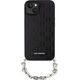 Karl Lagerfeld Etui Karl Lagerfeld KLHCP14SSACKLHPK Apple iPhone 14 czarny/black hardcase Saffiano Monogram Chain