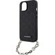 Karl Lagerfeld Etui Karl Lagerfeld KLHCP14SSACKLHPK Apple iPhone 14 czarny/black hardcase Saffiano Monogram Chain