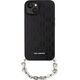 Karl Lagerfeld Etui Karl Lagerfeld KLHCP14SSACKLHPK Apple iPhone 14 czarny/black hardcase Saffiano Monogram Chain