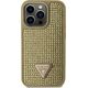 Guess Etui Guess GUHCP14XHDGTPD Apple iPhone 14 Pro Max złoty/gold hardcase Rhinestone Triangle