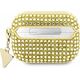 Guess Oryginalne Etui APPLE AIRPODS PRO 2 Guess Hardcase Rhinestone Triangle (GUAP2HDGTPD) złote