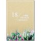 Trend KARNET B6 18 URODZINY EKO SILVER