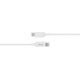 Kabel USB Deltaco USB-C - Lightning 2 m Biały (IPLH-452)
