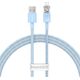 Kabel USB Baseus USB-A - Lightning 1 m Niebieski (CATS010003)