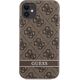 Guess Etui Guess GUHCN61P4SNW Apple iPhone 11/XR brązowy/brown hardcase 4G Stripe