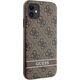Guess Etui Guess GUHCN61P4SNW Apple iPhone 11/XR brązowy/brown hardcase 4G Stripe