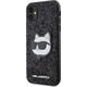 Karl Lagerfeld Etui Karl Lagerfeld KLHCN61G2CPK Apple iPhone 11/XR czarny/black hardcase Glitter Choupette Patch