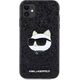 Karl Lagerfeld Etui Karl Lagerfeld KLHCN61G2CPK Apple iPhone 11/XR czarny/black hardcase Glitter Choupette Patch