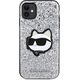 Karl Lagerfeld Etui Karl Lagerfeld KLHCN61G2CPS Apple iPhone 11/XR srebrny/silver hardcase Glitter Choupette Patch