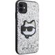 Karl Lagerfeld Etui Karl Lagerfeld KLHCN61G2CPS Apple iPhone 11/XR srebrny/silver hardcase Glitter Choupette Patch