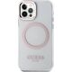Guess Etui Guess GUHMP12MHTRMP Apple iPhone 12/12 Pro różowy/pink hard case Metal Outline Magsafe