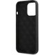 Guess Guess GUHCP13XLSLMGBK iPhone 13 Pro Max 6.7" black/czarny hardcase Silicone Script Gold Logo