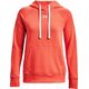 Under Armour Bluza damska Under Armour Rival Fleece HB Hoodie pomarańczowa 1356317 877 M