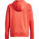 Under Armour Bluza damska Under Armour Rival Fleece HB Hoodie pomarańczowa 1356317 877 M