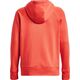 Under Armour Bluza damska Under Armour Rival Fleece HB Hoodie pomarańczowa 1356317 877 L