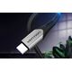 Kabel USB Vention USB-A - USB-C 3 m Szary (COFHI)