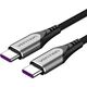 Kabel USB Vention USB-C - USB-C 1 m Czarny (TAEHF)