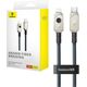Kabel USB Baseus USB-C - Lightning 1 m Granatowy (P10355803221-00)