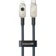 Kabel USB Baseus USB-C - Lightning 1 m Granatowy (P10355803221-00)
