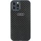 Audi Audi Carbon Fiber iPhone 12/12 Pro 6.1" czarny/black hardcase AU-TPUPCIP12P-R8/D2-BK