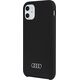 Audi Audi Silicone Case iPhone 11 / Xr 6.1" czarny/black hardcase AU-LSRIP11-Q3/D1-BK