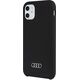 Audi Audi Silicone Case iPhone 12/12 Pro 6.1" czarny/black hardcase AU-LSRIP12P-Q3/D1-BK