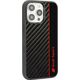 DefaultBrand Audi Carbon Fiber iPhone 14 Pro 6.1" czarny/black hardcase AUS-TPUPCIP14P-R8/D1-BK