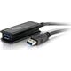 Kabel USB C2G USB-A - USB-A 5 m Czarny (89943)