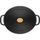 Ballarini Garnek żeliwny owalny BALLARINI BELLAMONTE 75003-546-0 - 5 5 ltr czarny