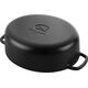 Ballarini Garnek żeliwny owalny BALLARINI BELLAMONTE 75003-546-0 - 5 5 ltr czarny