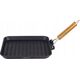 Patelnia KingHoff PATELNIA GRILLOWA ŻELIWNA 24cm KRISBERG KS-2563