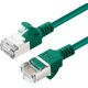 MicroConnect CAT6A U-FTP Slim, LSZH, 0.25m