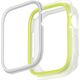 Uniq Etui UNIQ Moduo Apple Watch 4/5/6/7/SE/8 44/45mm limonka-biały/lime-white