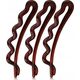 Invisibobble InvisiBobble, Waves, Hair Clip, Pretty Dark, 3 pcs For Women