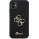 Guess Etui Guess GUHCN61HG4SGK Apple iPhone 11/XR hardcase Glitter Script Big 4G czarny/black