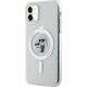 Karl Lagerfeld Etui Karl Lagerfeld KLHMN61HGKCNOT Apple iPhone 11/XR hardcase Karl&Choupette Glitter MagSafe transparent