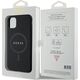 Guess Etui Guess GUHMN61PSAHMCK Apple iPhone 11/XR hardcase Saffiano MagSafe czarny/black