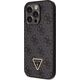 Guess Etui Guess GUHCP14LP4TDSCPK Apple iPhone 14 Pro hardcase Crossbody 4G Metal Logo czarny/black