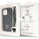 Guess Etui Guess GUHCP14LP4TDSCPK Apple iPhone 14 Pro hardcase Crossbody 4G Metal Logo czarny/black
