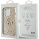 Guess Guess GUHCP13LHG4SGD iPhone 13 Pro / 13 6.1" złoty/gold hardcase Glitter Script Big 4G