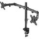 Deltaco Uchwyt biurkowy na 2 monitory 13" - 32" (GAM-040)