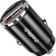 Ładowarka Choetech Ładowarka samochodowa Choetech TC0006 1x USB-A, 1x USB-C 30W PD 3.0 (czarna)