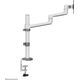 Neomounts Uchwyt biurkowy na monitor 17" - 27" (DS60-425WH1)