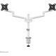 Neomounts Uchwyt biurkowy na 2 monitory 17" - 27" (DS60-425WH2)