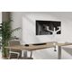 Neomounts Uchwyt biurkowy na 2 monitory 17" - 27" (DS60-425WH2)